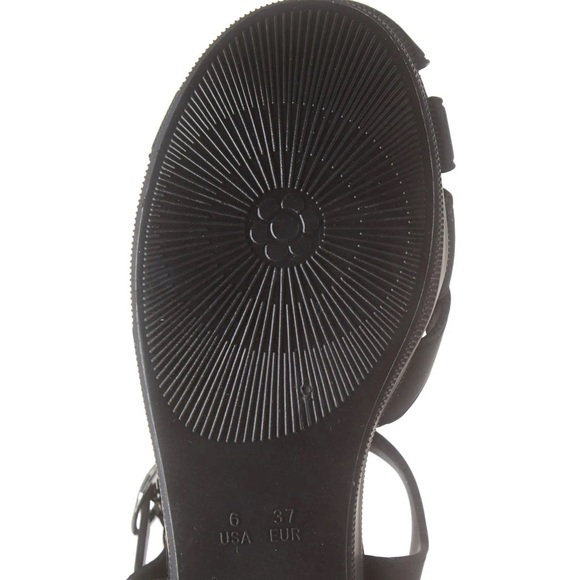 Jeffery Campbell Black Matte Platform Sandals - Picture 7 of 7